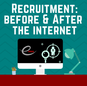 recruitment before and after the internet